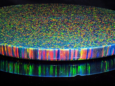 Largest Synthetic Opal - Black Opal