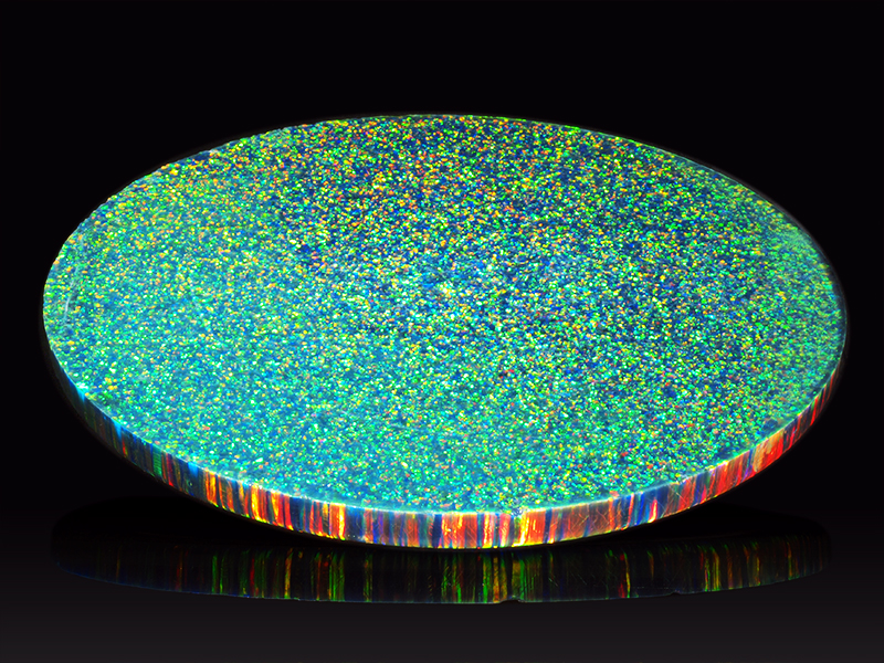 Synthetic Opal - Black Opal