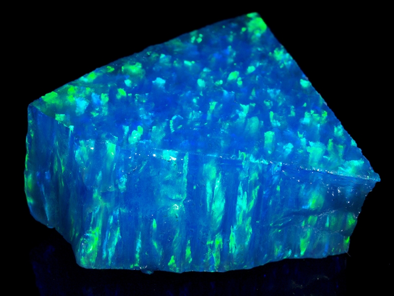 Synthetic Opal (Impregnated) - Pale Blue Opal