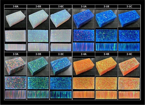 Impregnated Synthetic Opal - Overview (Chart 1)